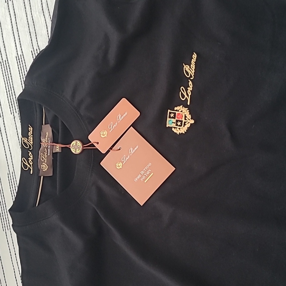 Loro Piana  t-shirt Embroidered 👕 - Picture 8 of 9